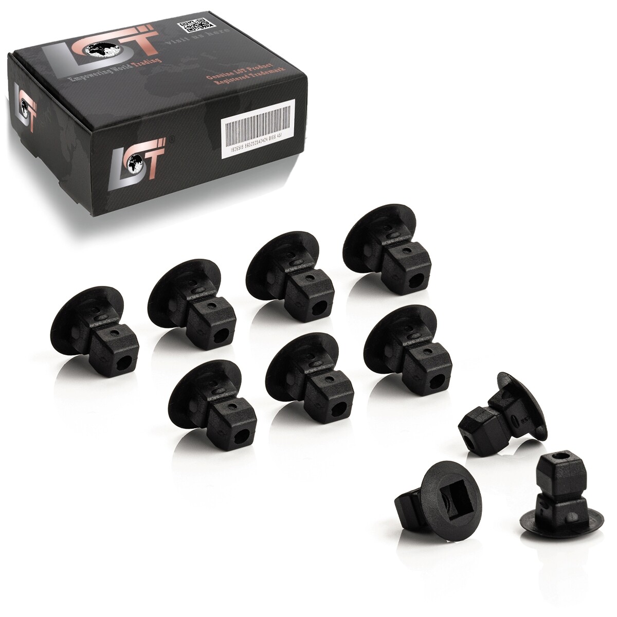 10x Expansion Nut Insert Nut Wheel Arch Fastening Clips SKODA