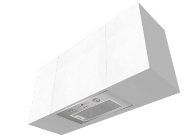 GLEM GHF545IX CAPPA SOTTOPENSILE 52 CM 3 VELOCIT FILTRO CARBONE INOX