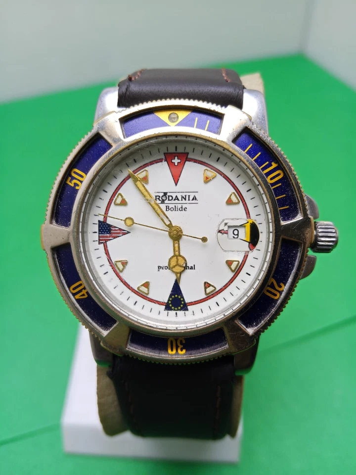 Rodania Bolide 200m Professional Quartz Watch Stainless Steel - Image 3 of 4