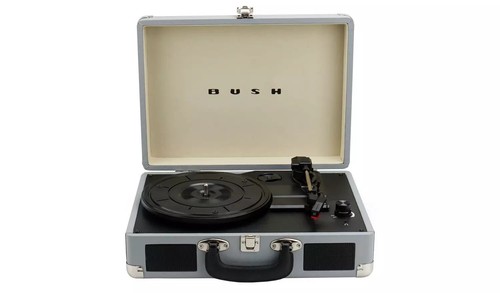 NEW, Bush KTS-601 Classic Turntable Retro Portable Case Record Amplifier Player - Picture 24 of 24