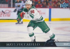 2020-21 Upper Deck #91 MATS ZUCCARELLO - Minn...