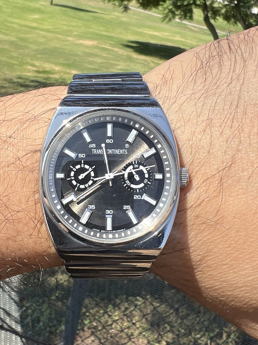 TRANS CONTINENTS Brand Watch By Citizen Quartz Movement TRANS CONTINENTS Brand Watch By Citizen Quartz Movement