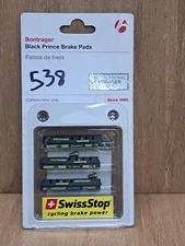 NOS Bontrager Black Prince Brake Pads / Swiss Stop / CARBON RIMS ONLY!!