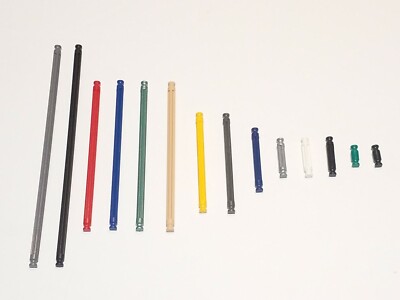 100 KNEX Green Rods 3/4" Short Small Standard Replacement Parts