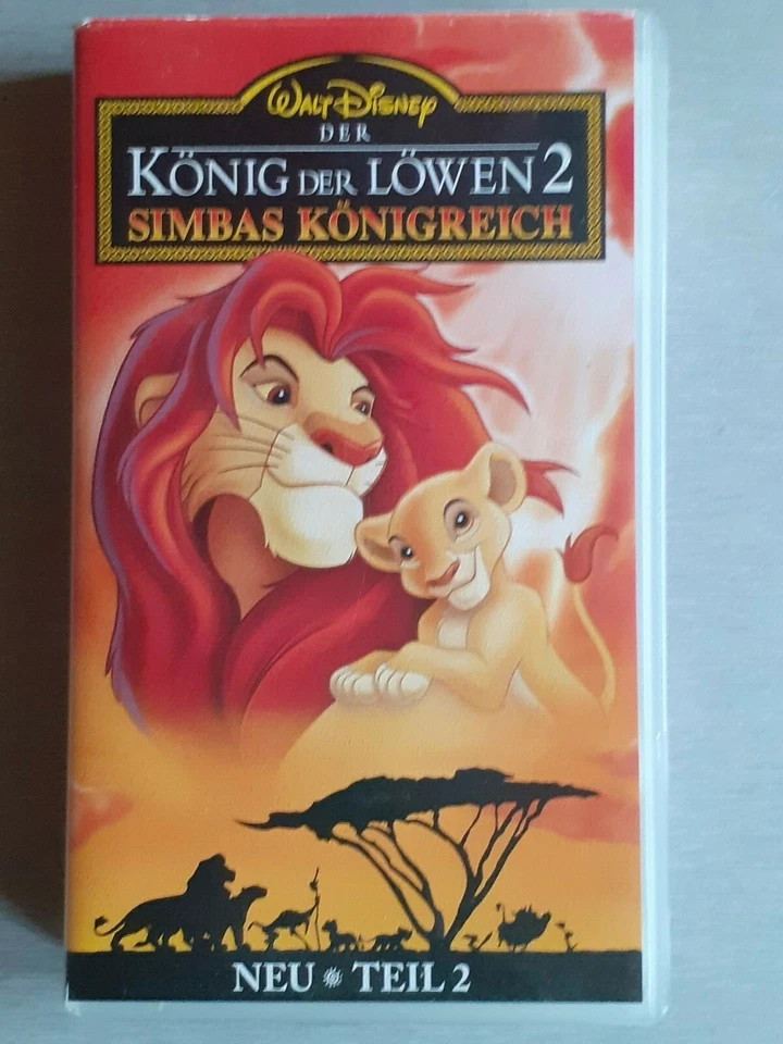 Video Film "König der Löwen" Teil 2 von Walt Disney 77 Minuten - Bild 1 von 1