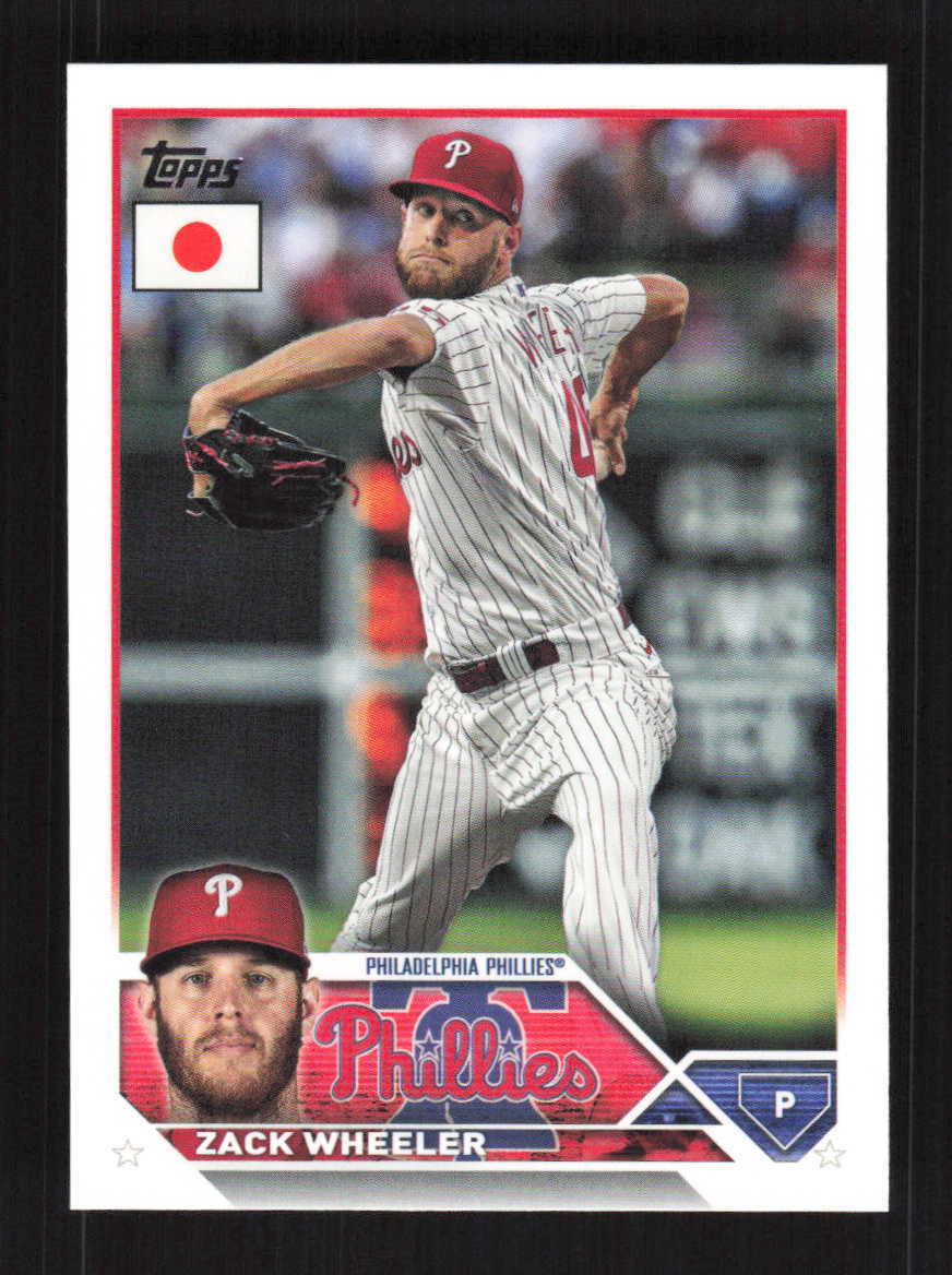 Zack Wheeler 2023 Topps Japan Edition Philadelphia Phillies #67 | eBay