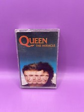 The Miracle by Queen Classic Rock Band Freddie Mercury Cassette Tape Ships Today