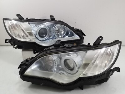 Subaru LEGACY 2006-09 JDM LIBERTY BL5 BP9 FACELIFT HID Headlight Lamp BLUE Bezel