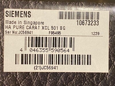 Appareil Auditif Siemens HA Pure 501 BG - Réf. 10422138 - Avec Bluetooth - Occasion