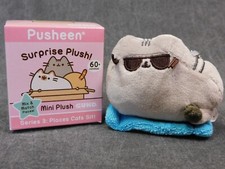 Gund NEW Pusheen BEACH TOWEL Blind Box Series 3 Places Cats Sit Plush Cat Toy