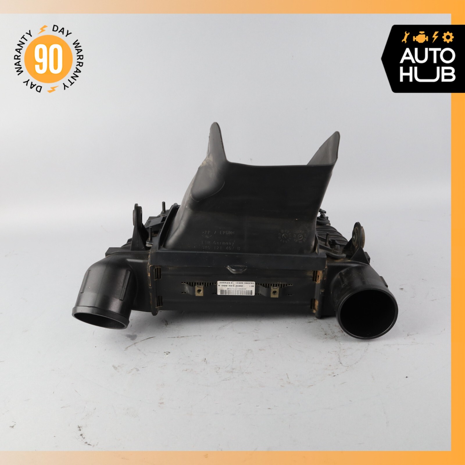 Bentley Continental GT GTC Left SideTurbo Intercooler Radiator w/ Air Duct OEM