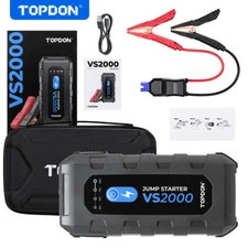 Topdon VS2000 - 12v 2000Amp Lithium Jump Starter Upgraded from JS2000