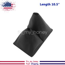 For 84-89 Toyota 4runner Pickup 4x4 Manual Shift Boot Cover Shifter Black 10.5