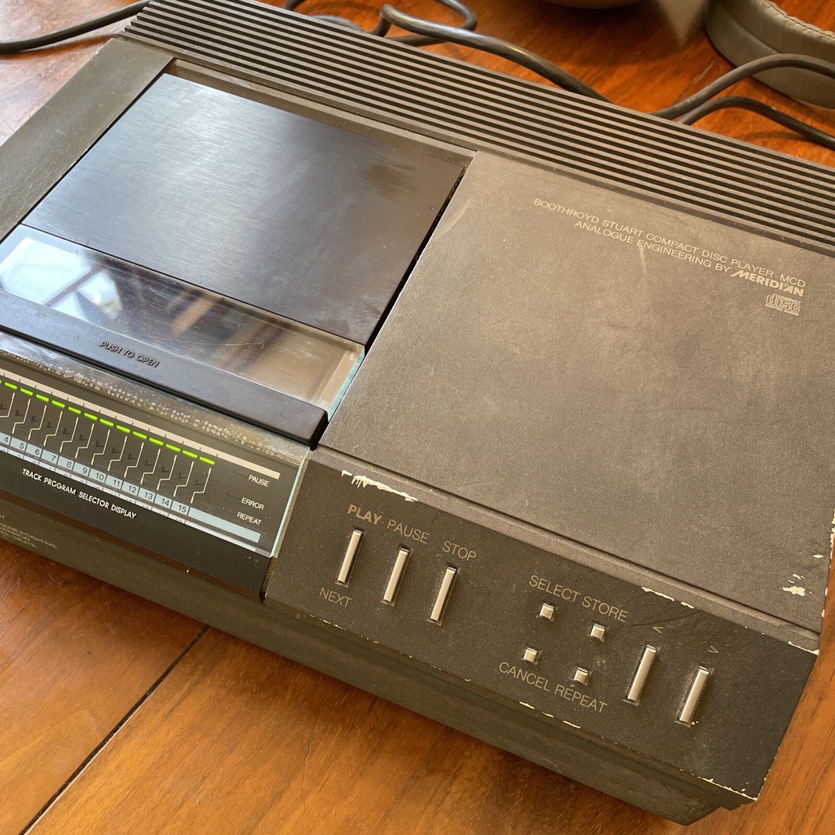 Boothroyd Stuart Meridian Rare CD-101b PRO CD Player Hifi Vintage