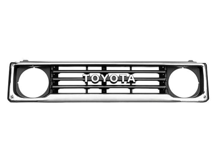 ぐりたん　0425 JDM OEM TOYOTA Land Cruiser 70 ZX Basic Standard Grill 53101-60060