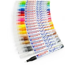 Edding 5300 Permanent Acrylic Paint Marker Pens - Fine 1-2mm Round Nib