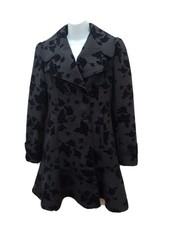 Marciano Los Angeles Women Wool Blend Floral Coat Size 40 Uk8 Rrp €299
