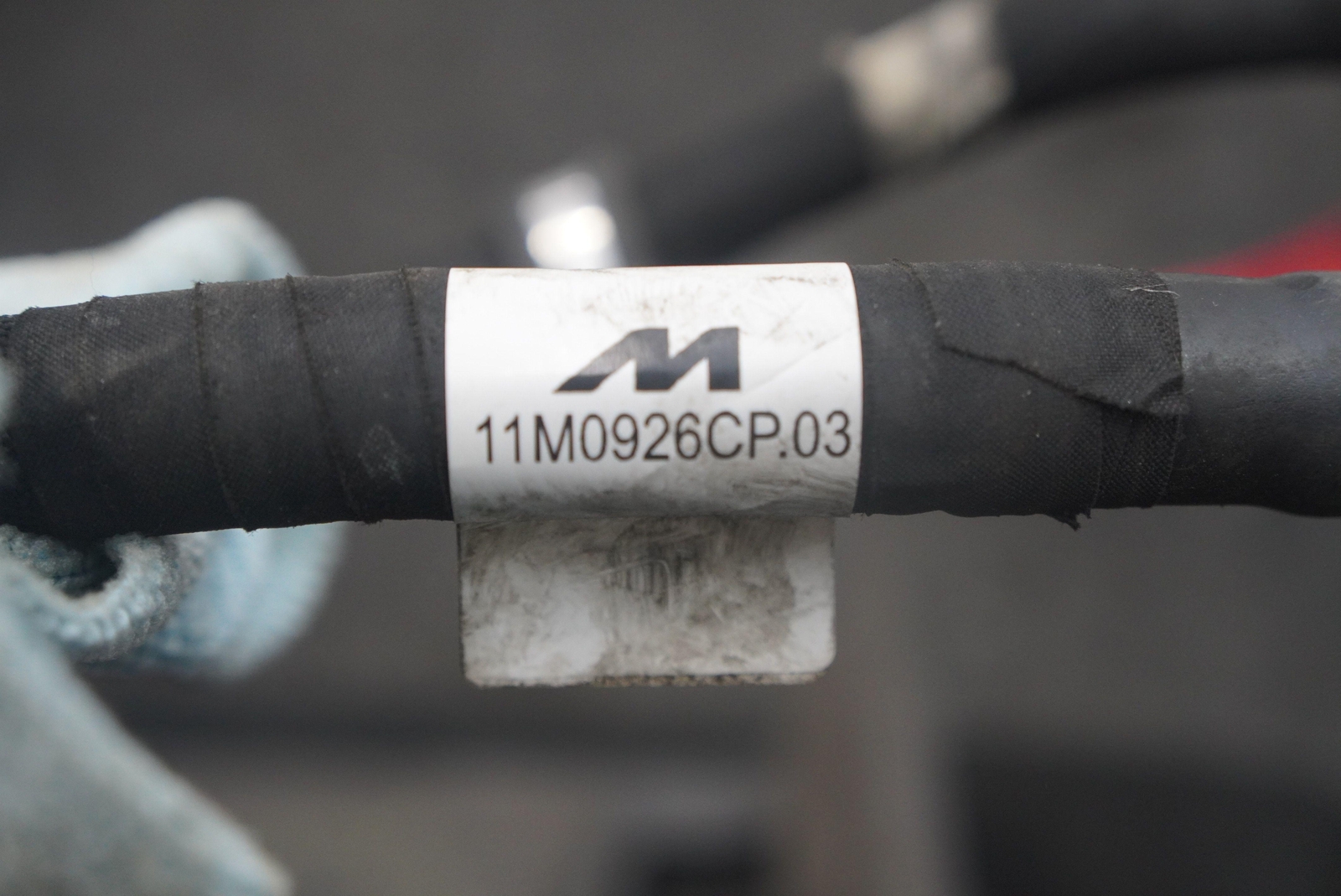 Positive Battery Cable Wire Energy Backbone Trim Panel 11M0926CP McLaren 720S 20