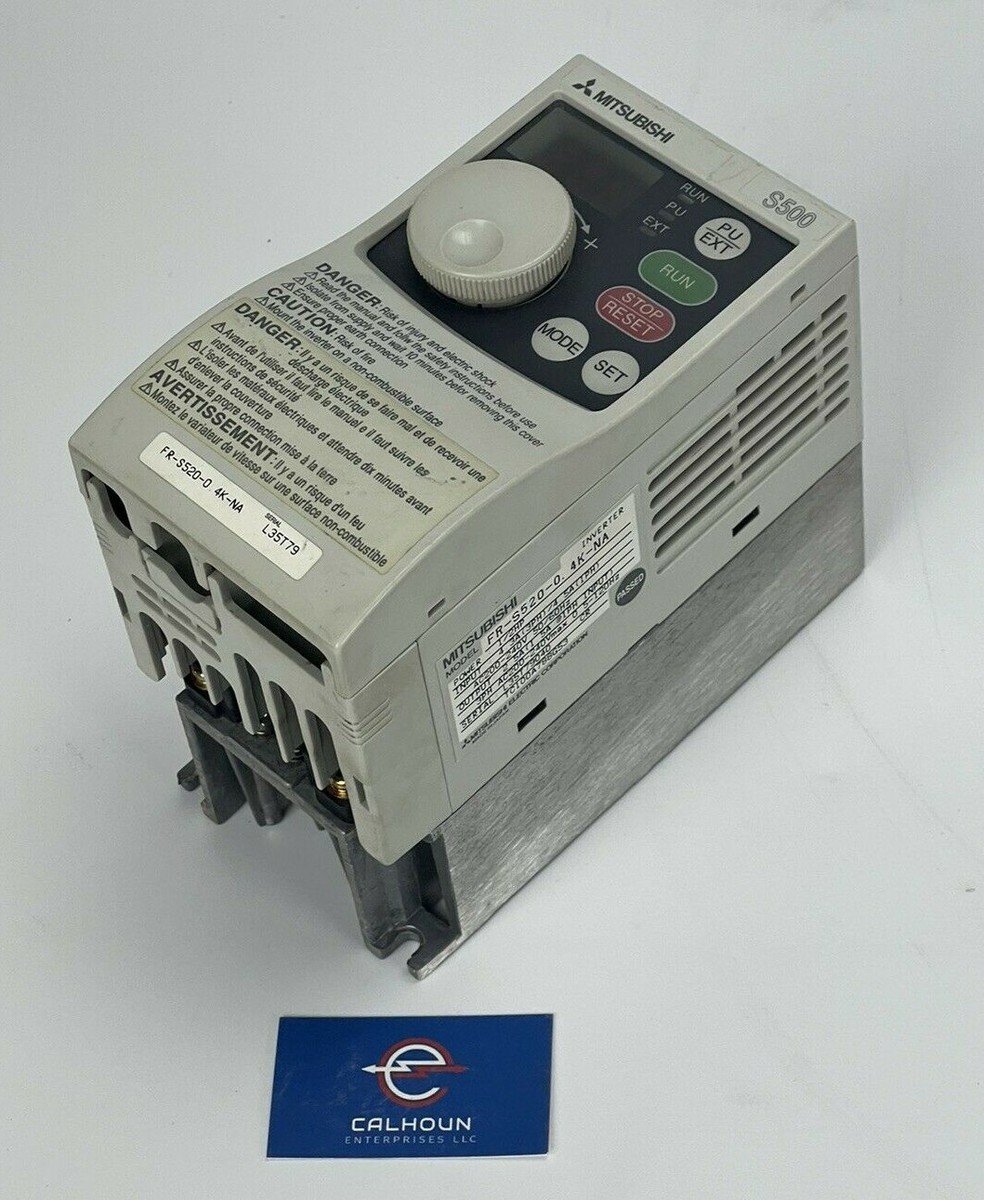 三菱 インバータ FR-S520E-0.4K MITSUBISHI インバータ FREQROL-S500