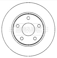 Fits Dodge Nitro Jeep Liberty 2.8 CRD 3.7 4.0 AZ Front 1x Brake Disc 52109938AB