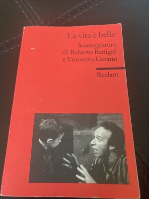 La Vita e Bella - Italian Screenplay Roberto Benigni  Life Is Beautiful Film