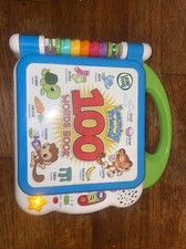 LeapFrog Learning Friends 100 Words Book English  Spanish Tested Works