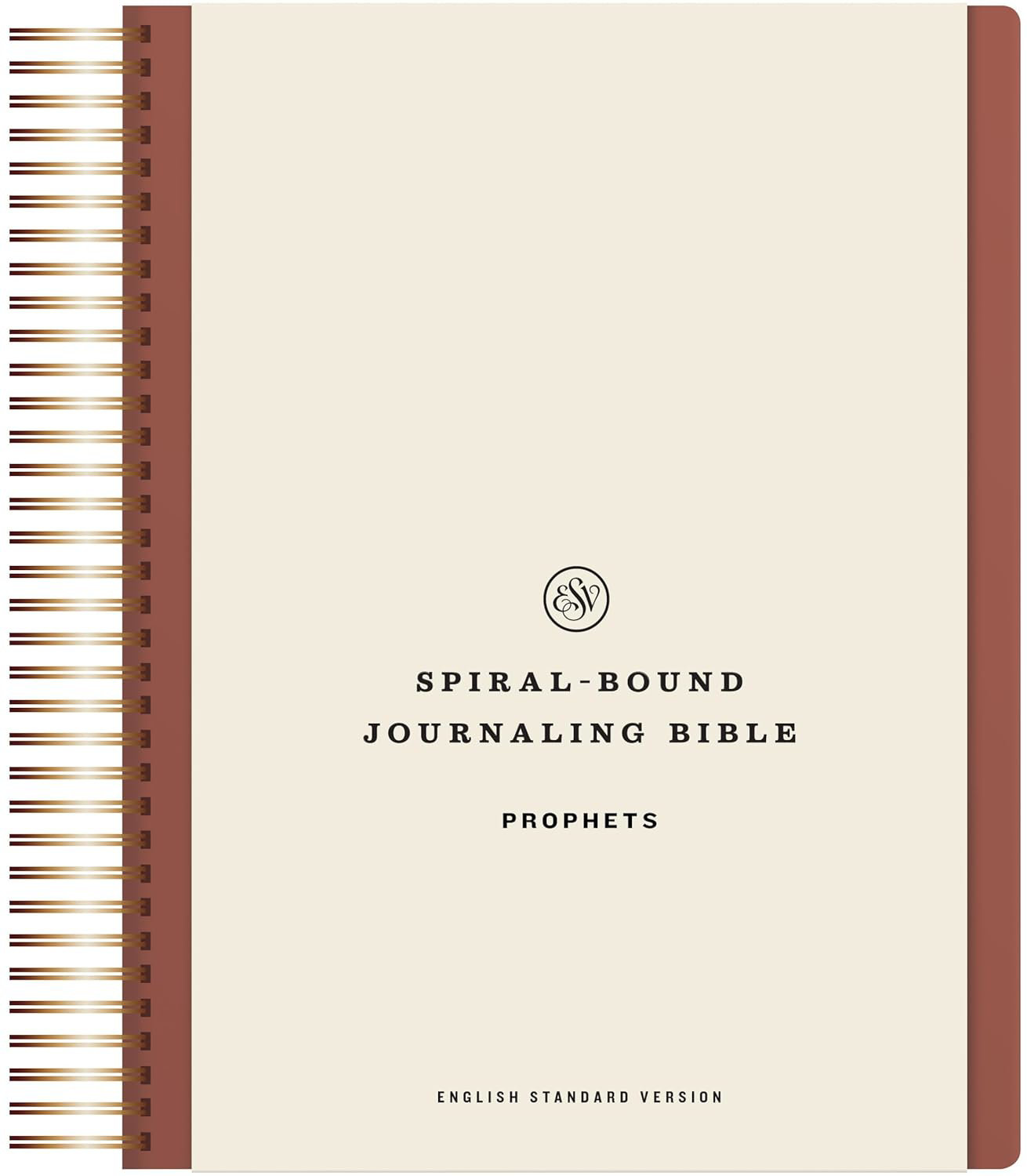 ESV Spiral-Bound Journaling Bible for Prophets - Hardcover Edition