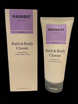 MARBERT Bath & Body Classic Intensiv pflegende, Körperlotion 200ml NEU OVP