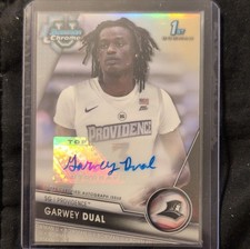 Topps Bowman University Chrome Garwey Dual Rookie Autograph Refractor /250