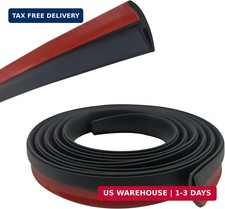 Front Windshield Rubber Seal Strip, 5.6FT/1.7M Universal Vehicles Sealing Strip,