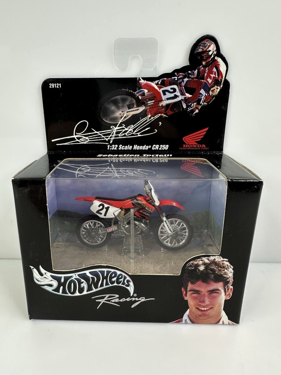 Rare Vintage 2000 Hot Wheels Racing Sebastien Tortelli Honda CRF