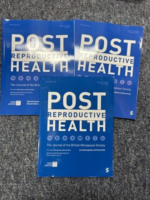 Post Reproductive Health By Sage - Volume 31 Issues 1-3 2025 (Free P+P)