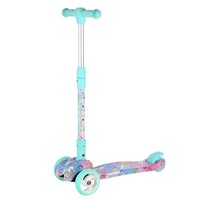 Kinderroller Scooter Roller Klappbar HöHenverstellbar Led 3-Rad Nils Fun Mint