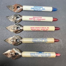 Lot of 5 Vintage Chevrolet Dealers Advertising Bottle Openers