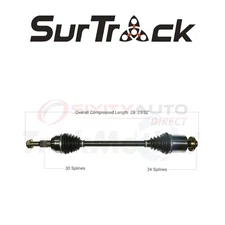 SurTrack CV Axle Shaft for 2008-2009 Pontiac Torrent 3.4L V6 - Constant oq