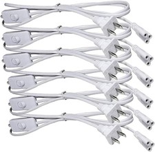 T5 T8 LED Tube Power Extension Cable with On/Off Switch,LED T5/T8 Light Tube ...