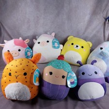 Squishmallows Lot Of 7 8  Plush