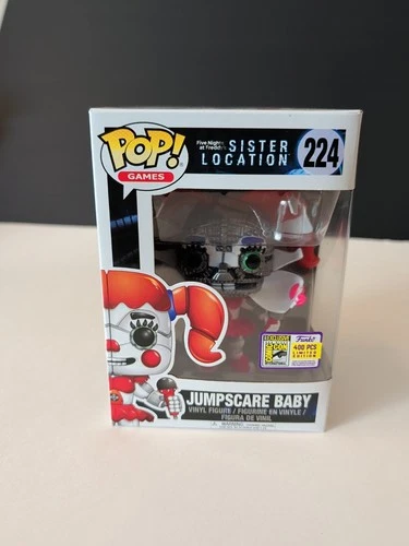 2017 SDCC Funko Pop! Jumpscare Baby Sister Location SDCC 400ct limited #224 FNAF
