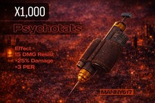 Fallout 76 – PS4 / PS5 1,000x Psychotats