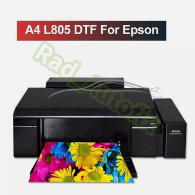 New 2025 A4 DTF Printer Machine for Epson L805 Transfer Directly to Film T-Shirt