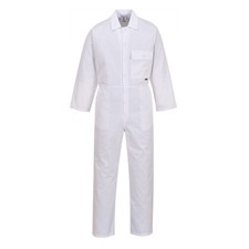 Portwest White Boilersuit Large