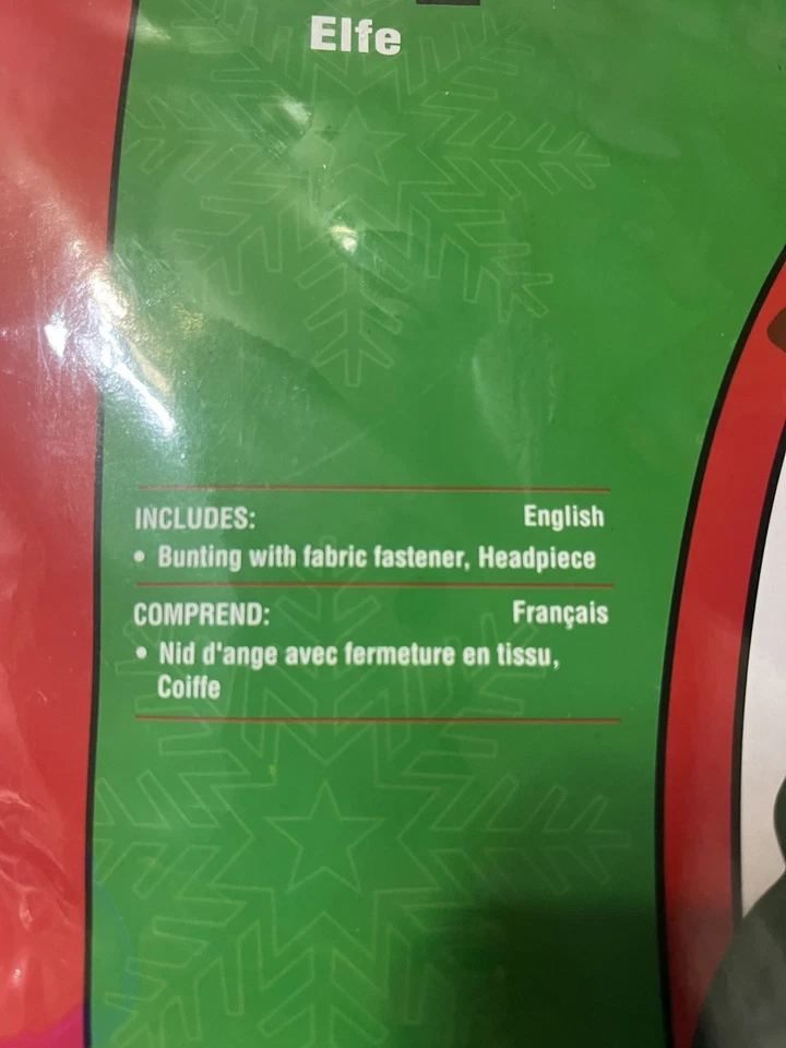 Костюм с головным убором для новорожденных эльфов 0-9 месяцев - Изображение 3 из 4