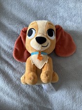 Disney Store Furrytail Friends Lady The Dog Plush Soft Toy, Lady And The Tramp