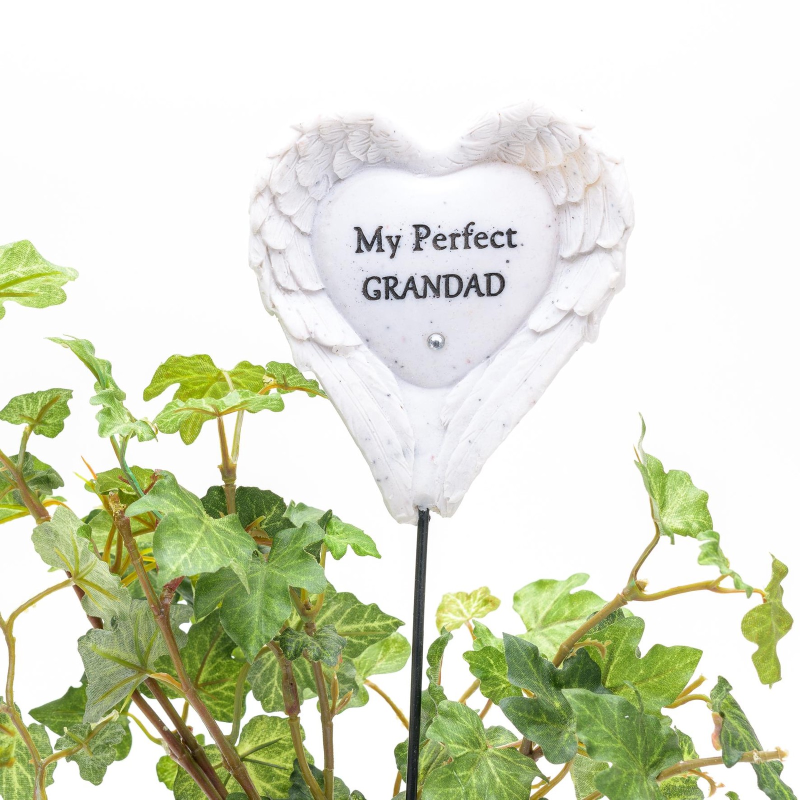 Celebrations Graveside Angel Wings Stake My Perfect Grandad Memorial Ornament