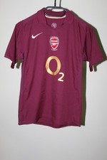 Kids Arsenal 2005 2006 Highbury Soccer Nike Home Shirt Jersey