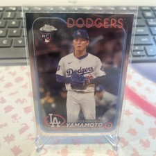 Yoshinobu Yamamoto (RC) - 2024 Topps Chrome Update Series #USC108