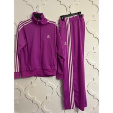 NEW ADIDAS ORIGINALS Firebird Loose Women's Small Purple Burst IY4725