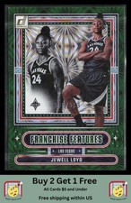 Jewell Loyd 2025 Donruss WNBA #9 Franchise Features Green Fireworks #/399