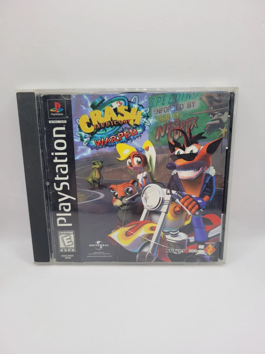 Crash Bandicoot 3 Warped / PS1 / Complet / Platinum | Nostal'Geek