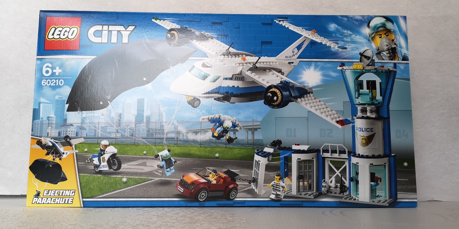 LEGO City 60210 La base aérienne de la police boîte de collection neuve et scellée d'origine